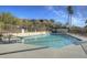 Community pool with mountain views at 6151 E Harvard St, Scottsdale, AZ 85257