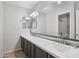 Bathroom with double vanity and marble countertop at 687 E Cleveland Ct, San Tan Valley, AZ 85140