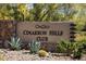 Cimarron Hills Club community sign at 10638 E Blanche Dr, Scottsdale, AZ 85255