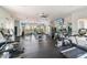 Fitness center with various exercise equipment at 10638 E Blanche Dr, Scottsdale, AZ 85255