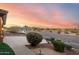 Landscaped front yard with mountain and neighborhood views at 15639 E Palomino Blvd, Fountain Hills, AZ 85268