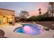 Relaxing backyard pool with patio and pergola at 15639 E Palomino Blvd, Fountain Hills, AZ 85268