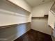 Large walk-in closet with ample shelving and hanging space at 17597 W Aster Dr, Surprise, AZ 85388