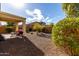 Backyard patio, gravel yard, and desert plants at 20518 N 261St Ave, Buckeye, AZ 85396