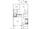 Main floor plan featuring 3 bedrooms, 2 baths, and a 2-car garage at 20829 N 223Rd Ave, Surprise, AZ 85387