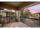 Private balcony offering scenic views and outdoor seating at 2425 W Bronco Butte Trl # 2037, Phoenix, AZ 85085