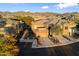 Aerial view of a two-story townhouse with a two-car garage at 2425 W Bronco Butte Trl # 2037, Phoenix, AZ 85085