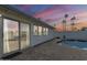 Relaxing pool area with brick pavers and sliding glass doors at 2818 S Cottonwood Dr, Tempe, AZ 85282