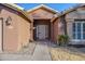 Front entry and walkway leading to the entrance of the house at 4056 E Rosemonte Dr, Phoenix, AZ 85050