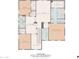 Two-story home floor plan with primary suite, loft, and multiple bedrooms at 4257 E John St, Gilbert, AZ 85295