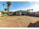 Large backyard with a shed and grassy area at 4728 E Mulberry Dr, Phoenix, AZ 85018