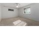 Bedroom with carpeted floors and ceiling fan at 4728 E Mulberry Dr, Phoenix, AZ 85018