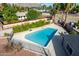 Inviting swimming pool with surrounding patio area at 4728 E Mulberry Dr, Phoenix, AZ 85018