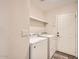 Convenient laundry room with side-by-side washer and dryer at 4737 N 9Th St, Phoenix, AZ 85014