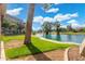 Scenic view of a lake and green space at 5136 N 31St Pl # 614, Phoenix, AZ 85016