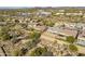 Aerial view showcasing the home's location within a residential community at 5927 E Sienna Bouquet Pl, Cave Creek, AZ 85331