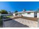 Backyard with putting green and patio at 7513 E Minnezona Ave, Scottsdale, AZ 85251