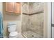 Bathroom with shower and toilet at 8 Biltmore Est # 123, Phoenix, AZ 85016