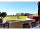 Stunning view of the golf course from the patio at 8 Biltmore Est # 123, Phoenix, AZ 85016