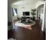 Bright dining room featuring hardwood floors and a chandelier at 8210 S 132Nd Ave, Goodyear, AZ 85338