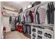 Large walk-in closet with ample shelving and storage at 9017 W Pinnacle Vista Dr, Peoria, AZ 85383