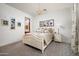 Charming bedroom with a queen-size bed and neutral decor at 9111 E Mountain Spring Rd, Scottsdale, AZ 85255