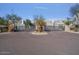 Modern gated community entrance with 9 North signage at 10929 E North Ln, Scottsdale, AZ 85259