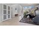 Bright and spacious entryway with high ceilings and modern staircase at 10929 E North Ln, Scottsdale, AZ 85259