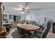 Dining room with a large oval table and six chairs at 11840 N 49Th Ave, Glendale, AZ 85304