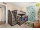 Bedroom with built-in bunk bed and climbing wall at 1243 E Avenida Grande --, Casa Grande, AZ 85122