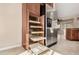 Kitchen pantry offering substantial storage solutions with pull-out shelves at 17770 W Cottonwood Ln, Goodyear, AZ 85338