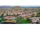 Aerial view of community with houses and pool at 2026 N Atwood --, Mesa, AZ 85207