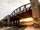 Stone bridge entrance to community at sunset at 2026 N Atwood --, Mesa, AZ 85207