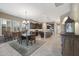 Spacious kitchen with island, stainless steel appliances, and an adjacent dining area at 2026 N Atwood --, Mesa, AZ 85207