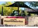 Desert Foothills Park entrance sign with landscaping at 2026 N Atwood --, Mesa, AZ 85207