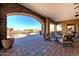 Covered patio with seating area and pool view at 2026 N Atwood --, Mesa, AZ 85207