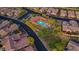 Community pool and surrounding homes at 2026 N Atwood --, Mesa, AZ 85207
