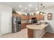 Spacious kitchen featuring granite countertops and ample cabinetry at 2101 S Yellow Wood -- # 75, Mesa, AZ 85209