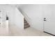 Modern carpeted staircase in bright hallway at 2830 W Eagle Talon Rd, Phoenix, AZ 85085