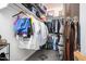 Spacious closet with custom shelving and hanging rods at 29991 N 78Th Pl, Scottsdale, AZ 85266