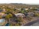 Aerial view of property and surrounding neighborhood, showcasing the views at 29991 N 78Th Pl, Scottsdale, AZ 85266