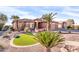 Beautiful desert landscaping surrounds this single story home at 3839 E Peach Tree E Dr, Chandler, AZ 85249