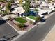 Luxury home with pool, putting green, and expansive backyard at 4530 W Misty Willow Ln, Glendale, AZ 85310