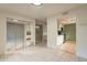 Dining area with kitchen and mirrored closet at 850 S River Dr # 1092, Tempe, AZ 85281