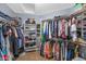 Large walk-in closet with ample shelving and hanging space at 8729 W Tonopah Dr, Peoria, AZ 85382