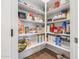 Well-organized pantry with ample shelving for storage at 10428 S 294Th Ave, Palo Verde, AZ 85343