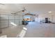 Attached garage with extra storage space and open door at 12692 W Toltec Cir, Casa Grande, AZ 85194