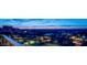 Stunning aerial view of city skyline at sunset at 15215 N Kierland Blvd # 632, Scottsdale, AZ 85254