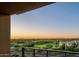 Scenic balcony view overlooking a golf course at 15215 N Kierland Blvd # 632, Scottsdale, AZ 85254