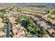 Aerial perspective of community with pool and green spaces at 19111 N 94Th Ave, Peoria, AZ 85382